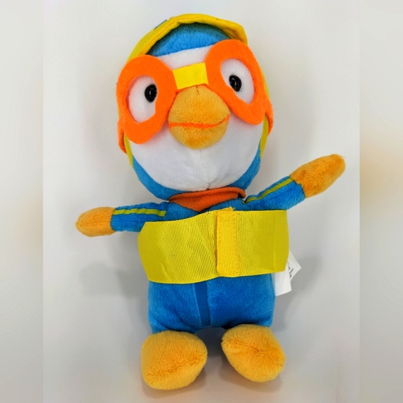 Pororo the Little Penguin Licensed Korean Air 9” plush - Picture 1 of 2